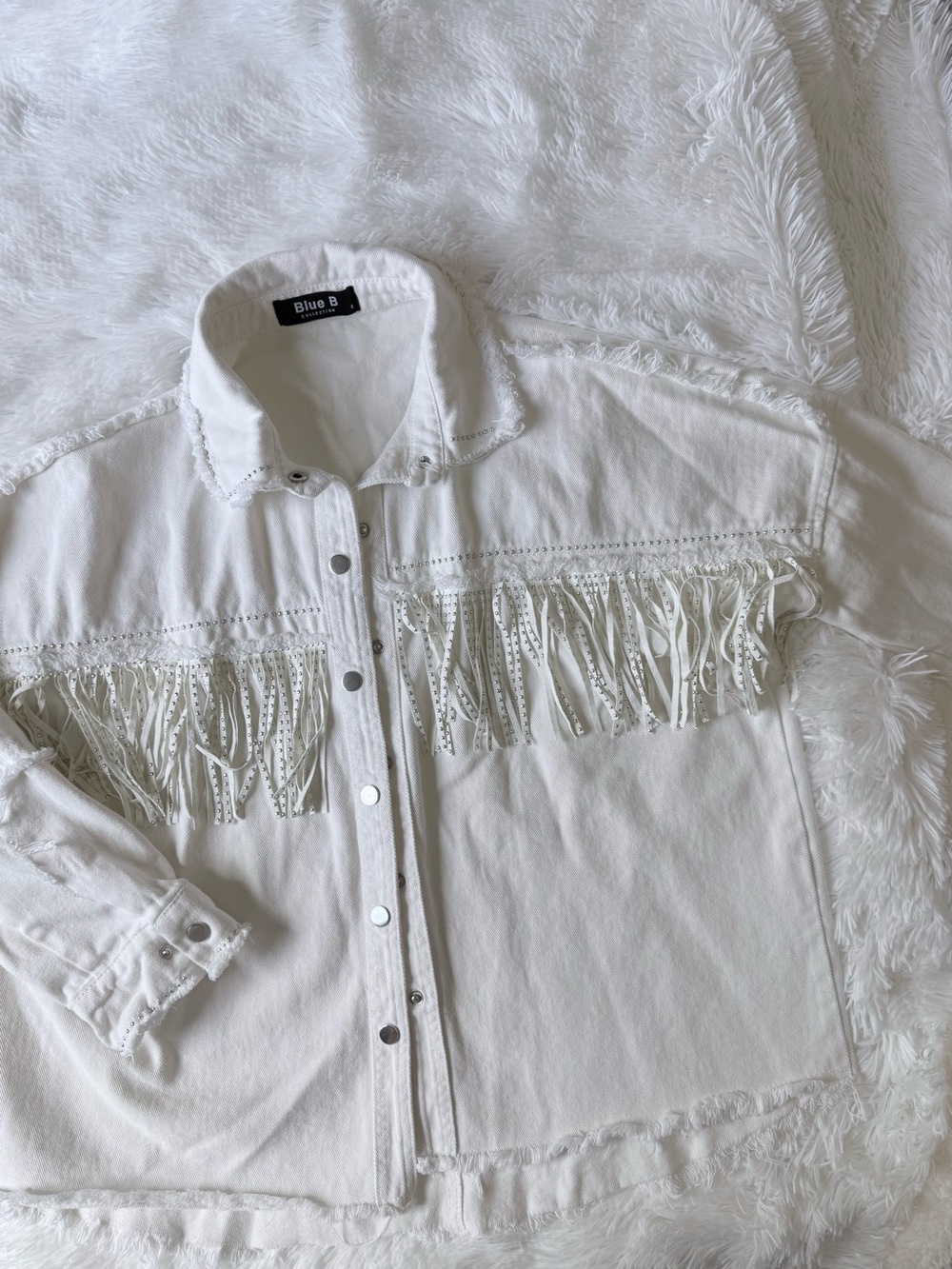 White/Cream Cowgirl Western Jacket